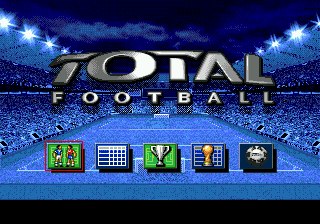 Total Football (Europe) Title Screen